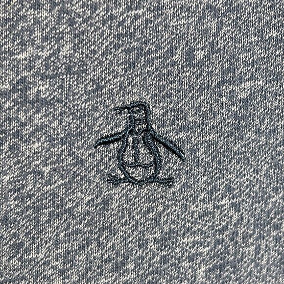 Penguin by Munsingwear Heritage Slim Fit Polo T Shirt Collared Short Slv Blue L - Picture 4 of 12